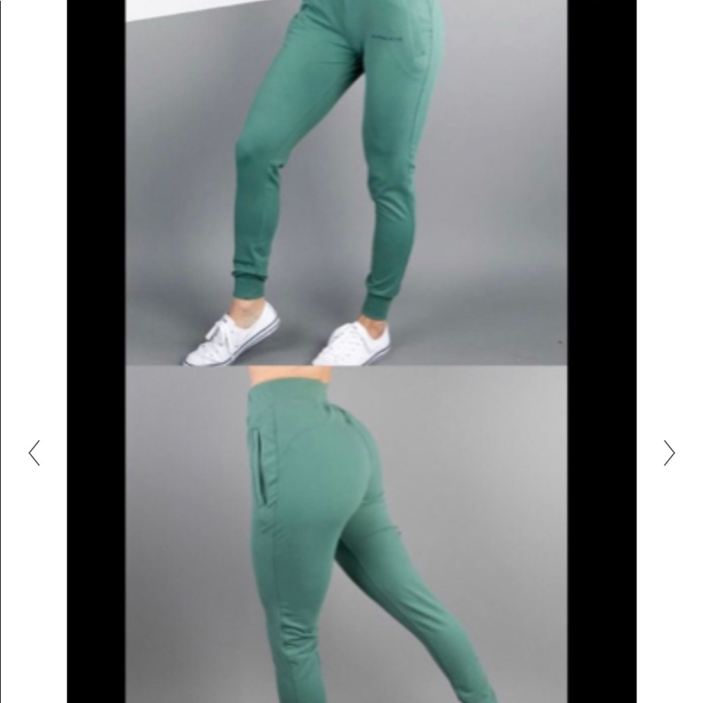 Alphalete green joggers